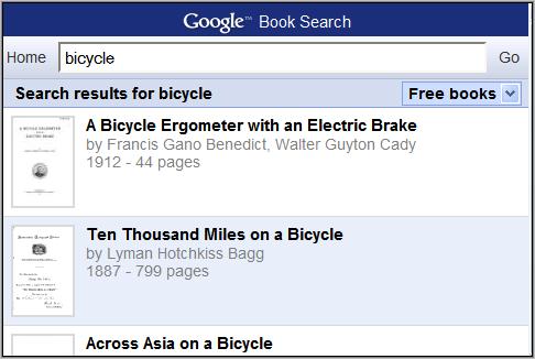 Google Mobile Book Search 