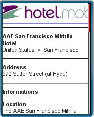 Hotel.mobi listing