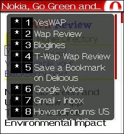 Opera Mini Speed Dial