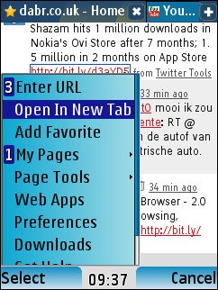 Bolt 2.0 - Open Tab Menu 