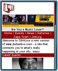 DBNlive - Mobile Entertainment Guide DBNlive - Mobile Entertainment Guide