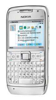 Nokia E71 E71 image courtesy of Nokia