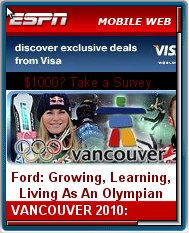 ESPN Mobile - Olympics 2010