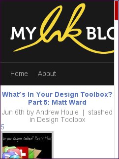 My Ink Blog 