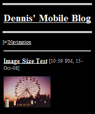 MyWapBlog - Sample Post