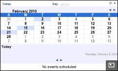 N900 - Google Calendar