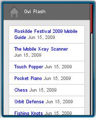 Ovi Flash Mobile Website Ovi Flash Mobile Website