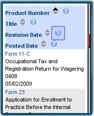 IRS Website with links to PDFs IRS Website with links to PDFs
