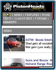 PistonHeads Mobile PistonHeads Mobile