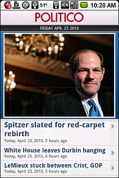 Politico iPhone