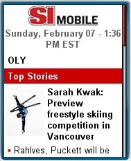 Sports Illustrated Mobile - Olympics 2010