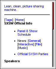 South By Southwest Mobile Companion