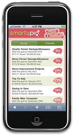 SmartyPig Mobile SmartyPig Mobile
