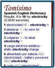 Tomisimo Mobile Spanish English Dictionary Tomisimo Mobile Spanish English Dictionary