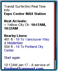 Portland Transit Surfer Portland Transit Surfer