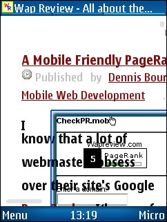 UCWEB 7 - Font too large, overlapping image and text UCWEB 7 - Font too large, overlapping image and text