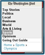 Washington Post - Olympics 2010