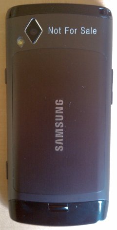 Samsung Wave - Back