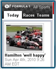 Yahoo! Formula 1  