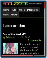 Abduzeedo Mobile Abduzeedo Mobile