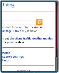 Bing Mobile Bing Mobile