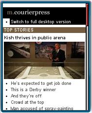 Evanston Courier Press Mobile Website Evanston Courier Press Mobile Website