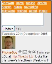 Dabr Mobile Twitter Client