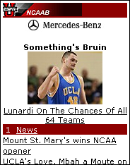 ESPN NCAA coverage