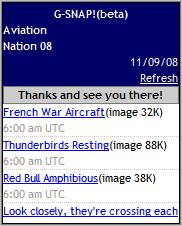 G-SNAP! Aviation Nation SnapCast G-SNAP! Aviation Nation SnapCast
