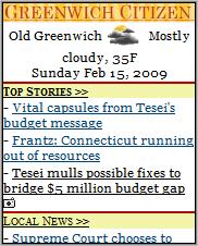 Greenwich Citizen Mobile Homepage Greenwich Citizen Mobile Homepage