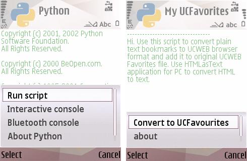 Converting Bookmarks with Python