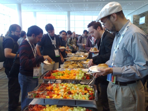 Breakfast at Google I/O