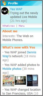 Live Profile