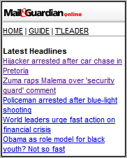 Mail and Guardian