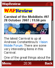  WapReview mobilized by MoFuse