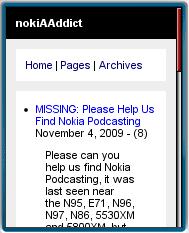 nokiAAddict Mobile Site nokiAAddict Mobile Site