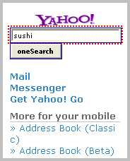  oneSearch box 