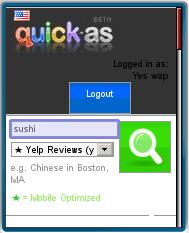 quick.as Mobile Portal quick.as Mobile Portal