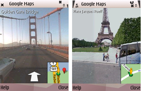 Google Streetview on S60