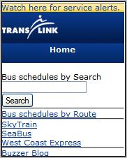Vamcouver Translink Mobile Vamcouver Translink Mobile