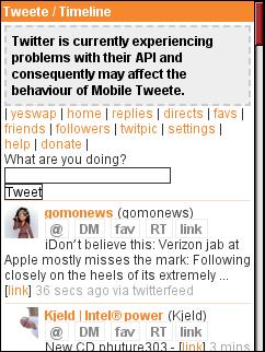 Tweete Mobile Twitter Client