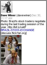 Tweetree displaying Flickrfan image and URL 