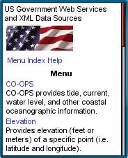 USGovXML.com mobile web homepage USGovXML.com mobile web homepage