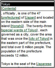 Wikipedia Mobile Tokyo article - page 1 Wikipedia Mobile Tokyo article - page