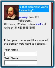Worth Reweeting?