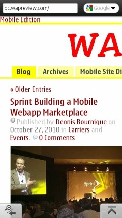 Opera Mini Symbian - Wap Review 