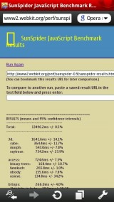 Sun Spider Benchmark Results Sun Spider Benchmark Results
