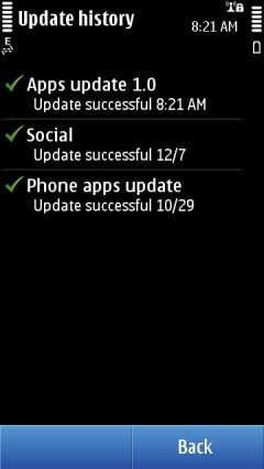 App Update Installed App Update Installed