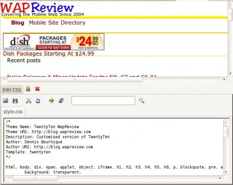 FireFox Web Developer - Edit CSS FireFox Web Developer - Edit CSS