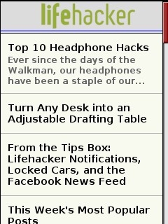 Lifehacker Mobile